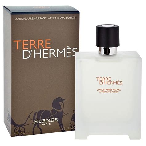 hermes dopobarba|Hermès Terre D'Hermés Aftershave Lotion 100ml.